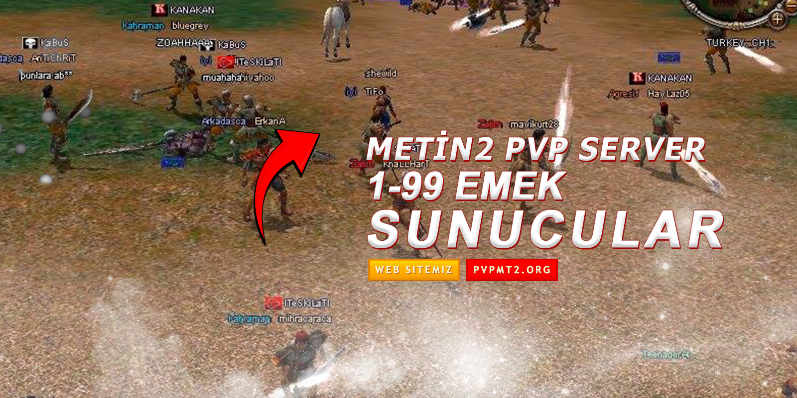 Metin2 PVP Serverler 1 99 | En İyi Metin2 Deneyimi