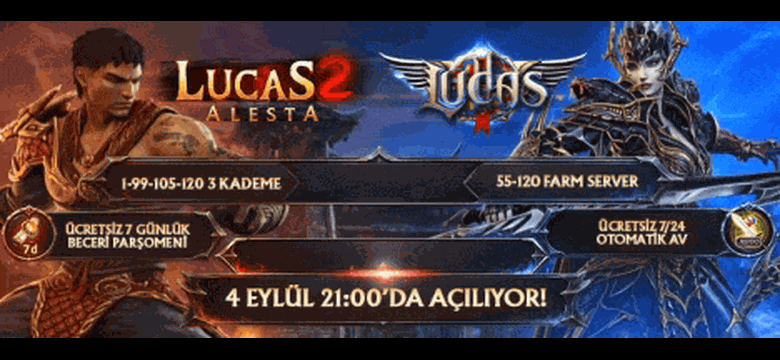 Lucas Mt2 Zeus – 600K Başlangıç Hasarı, Ücretsiz Perma Oto Av + Battlepass, Oto Boss Çağırma, 6 Fark