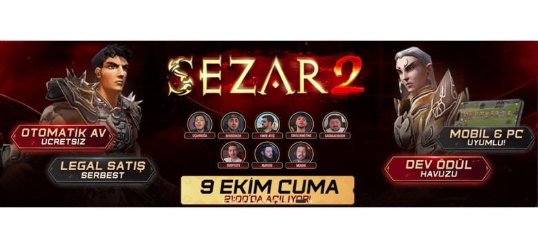 Sezar MT2 Prime | 1-99 Mobil+PC · Eski Tarz · 2010'dan Deneyim