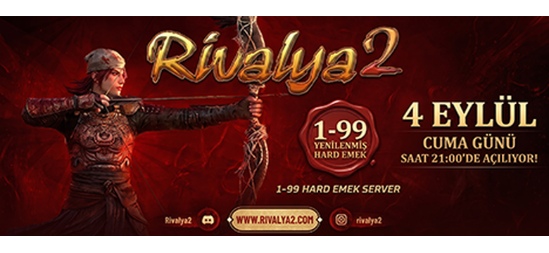 Rivalya Mt2 – 1-99 Eşsiz Oyun Yapısı, 2010 Tarzı, 100.000 TL Ödül Havuzu, Metal/Yüzük/Pet/Kostüm YOK