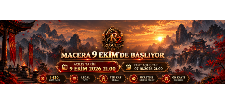 Regulus MT2 | 1-120 Orta Emek · TL Ödüllü WS · 16 Zindan