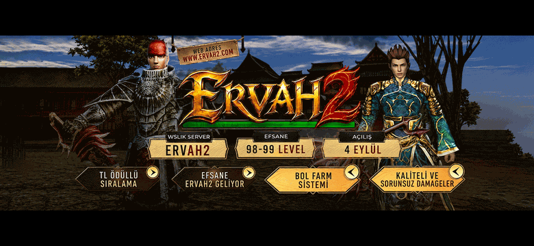 Ervah Mt2 – 98-99 WSlik Farm, 50.000 TL Ödül Havuzu, Türkiye'de İlk WSlik Kolezyum (LOM), Sınırsız v