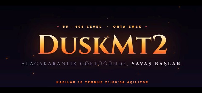 DuskMt2 – 55-105 Orta Emek 125.000 TL Ödül Havuzlu Dengeli PvP Metin2 Server