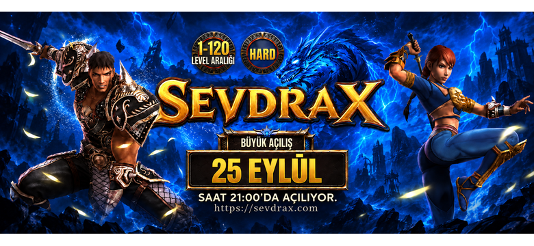 Sevdrax – 1-120 Level Emek Server, Multi-Farm 3 Hesap + Element Tılsımı (+0 → +50) + Kral Tılsımı +