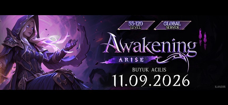 Awakening2 – 55-9000 Newschool, 22 Gelişim Sistemi, Ücretsiz OtoBoss + BattlePass ve 60.000 TL Havuz
